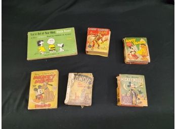 Vintage Classic Mini Books (Disney, Charlie Brown & More)