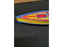 Vintage Collectibles Schylling Collector Series Outboard Motor Speedboat (Replica Decoration Only)