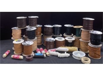 Large Lot Of Tandy Leather Lacing For Crafting