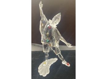 Swarovski Crystal Figurine 1999 Masquerade Pierrot