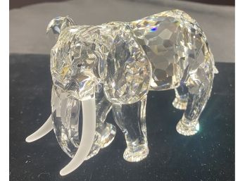 Swarovski Crystal Large Elephant Figurine 1993 Annual Edition