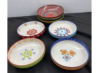 Assorted Colorful Bowls Mikasa And Signature Housewares