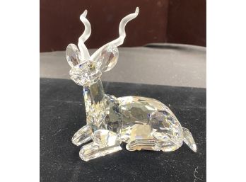 Swarovski Crystal Gazelle Figurine