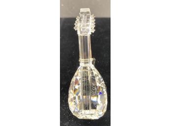 Swarovski Crystal Lute Mandolin Figurine