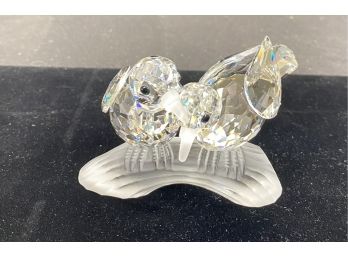 Swarovski Crystal Bird Figurine