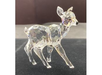 Swarovski Crystal Deer Figurine