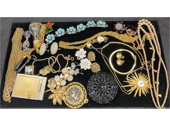 An Assortment Of Costume Jewelry Vintage To Modern