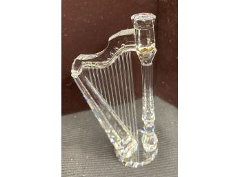 Swarovski Crystal Small Harp Figurine