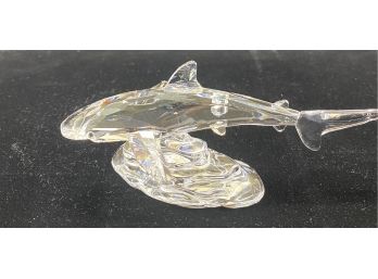 Swarovski Crystal Shark Figurine