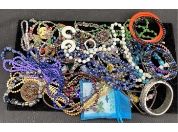 An Assortment Of Costume Jewelry