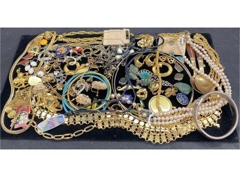 An Assortment Of Costume Jewelry Vintage To Modern