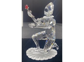 Swarovski Crystal 2001 Masquerade Harlequin Figurine