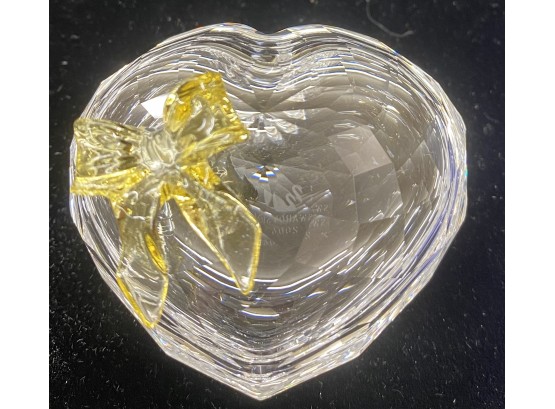 Swarovski Crystal Small Heart Shaped Box