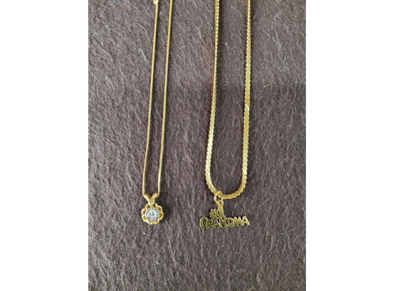 14 Karat Gold Jewelry (Necklaces With Charms)