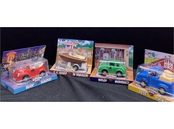 4 Chevron Collectible Toy Cars