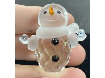 Swarovski Crystal Miniature Snowman