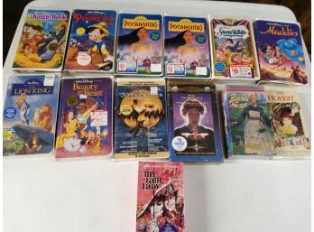 Miscellaneous Disney VHS Tapes & Other Classics (Brand New)