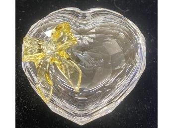 Swarovski Crystal Small Heart Shaped Box