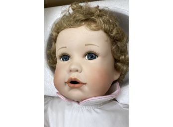 Heirloom Baby Girl Porcelain Doll