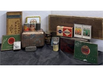 Tobacco Tins And Related Items