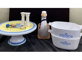 Assorted Kitchen Ware And Decor