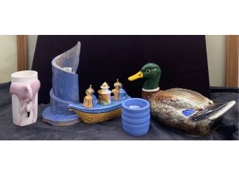 An Assortment Of Pottery And Ceramic Items
