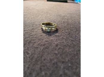 14 Karat Gold Engagement Ring