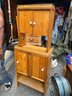 Unusual Kitchen Utility Cabinet With Matching Top