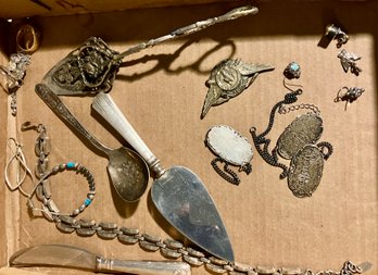 Tray Lot Of Sterling Jewelry #3
