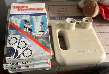 Talking Viewmaster With Group Of Slides