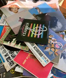 Small Stack Of LP Vinyl Records Incl Hooked On Classics, Streisand,showtunes
