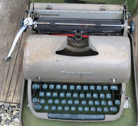 Remington Typewriter, Ca 1950-60, In Case