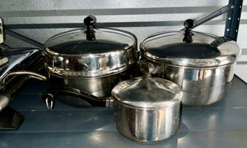 Lot Of Pots And Pans From A Very Clean Home