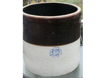 2 Piece Of Stoneware Incl A Large Open Top Crock And A Large Jug