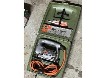Black & Decker 75636 2-speed Jig Saw Kit In Original Case