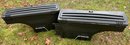 Pair Of Left And Right Truck Bed Plastic Wheel Well Storage Tool Boxes Organizers W/Lock  -  Must Read