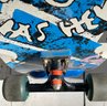 Vintage 1985 Sure-Grip 'Kilroy Was Here' Graffiti Art Skateboard