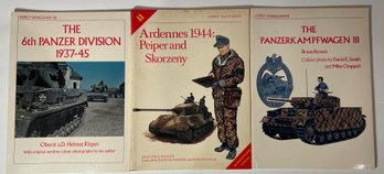WWII Osprey Vanguard Photo And Color Plate World War 2 Books - 1980s