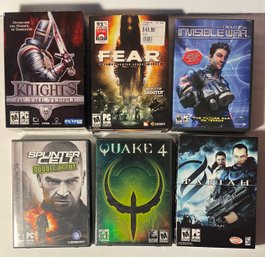 Lot Of 6 PC Computer Video Games
