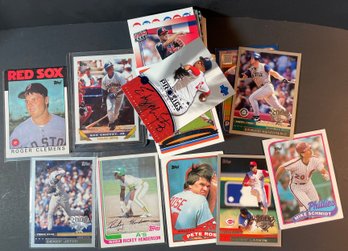 Lot Of 50 Vintage Major League Baseball Hall Of Famer Baseball Cards