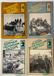 WWII Lot Of 4 Bruce Quarrie World War 2 Photo Album Books Vintage 1980/1981