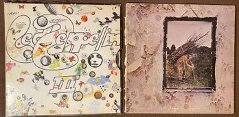 2 Led Zeppelin Vinyl Records