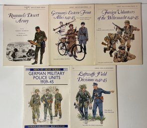 Osprey Military WWII Men At Arms Series - 5 Books From The Series - Hong Kong