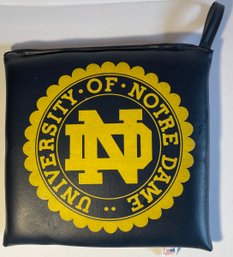 Vintage Notre Dame Bleacher Seat Cushion - Made In USA