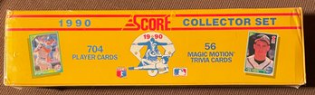 1990 Score Collectors Set Complete Factory Sealed Set 704 Cards & Magic Motion Trivia