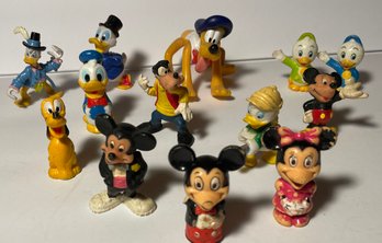 Vintage Disney Figures - Lot Of 13 - See Pics