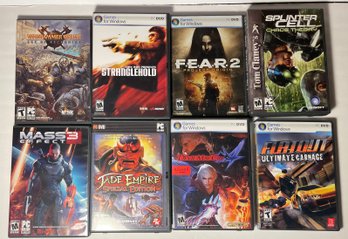 Lot Of 8 PC Computer Video Games