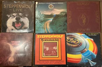 Lot Of 6 Classic Rock Vinyl Records