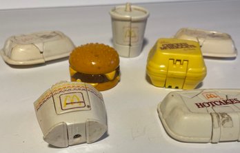 Vintage 1988 & 1990 McDonalds Happy Meal Transformers - 7 Pieces