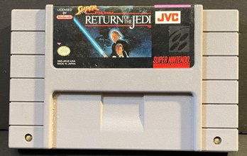 Super Nintendo Game Cartridge - Super Star Wars Return Of The Jedi